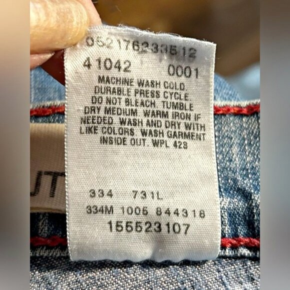 Vintage Y2K Levis 550 Womens Stretch Denim Mid Rise Boot Cut Jeans~10~ - Picture 6 of 6